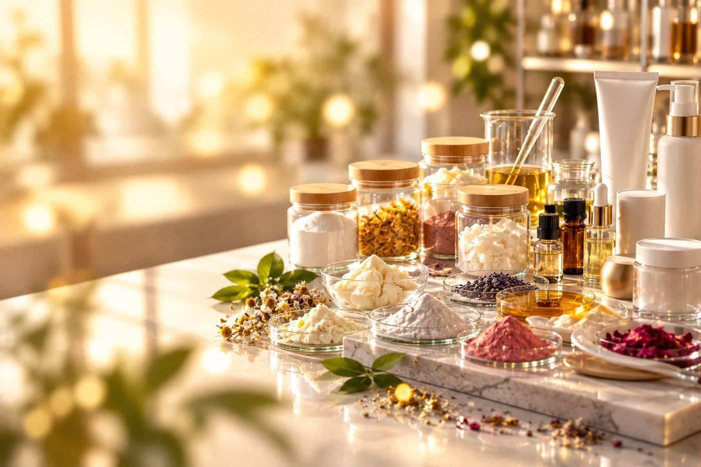 CSL Ingredient A–Z: cosmetic raw materials including butters, clays, oils, powders and botanicals, each with published evidence